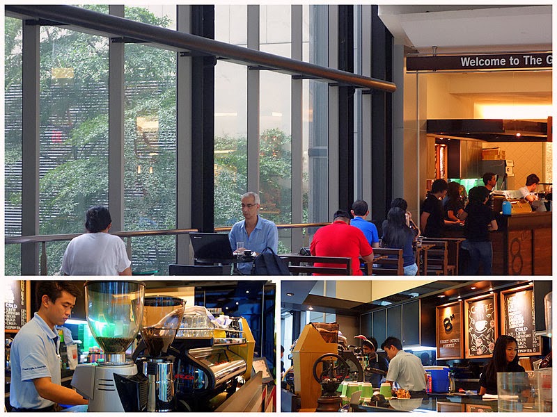 The Gardens branch replaces Espressolab at the firstfloor corridor