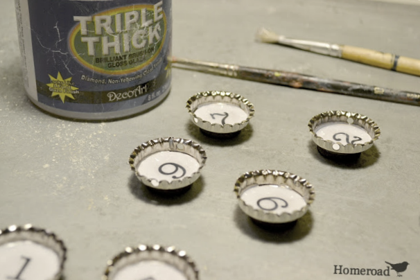 How to make bottle cap magnet crafts
