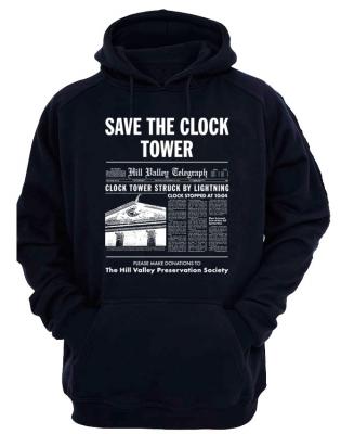 Sudadera Regreso al Futuro Save the Clock Tower