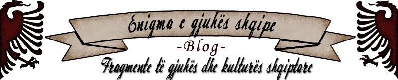 enigma e gjuhës shqipe