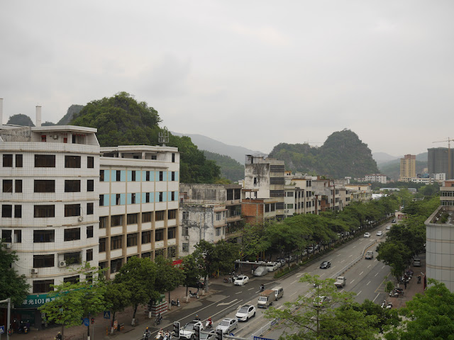 karst topography in an urban setting