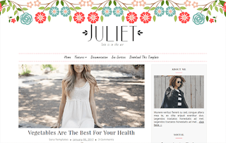 Juliet Blogger Theme Juliet Blogger Theme