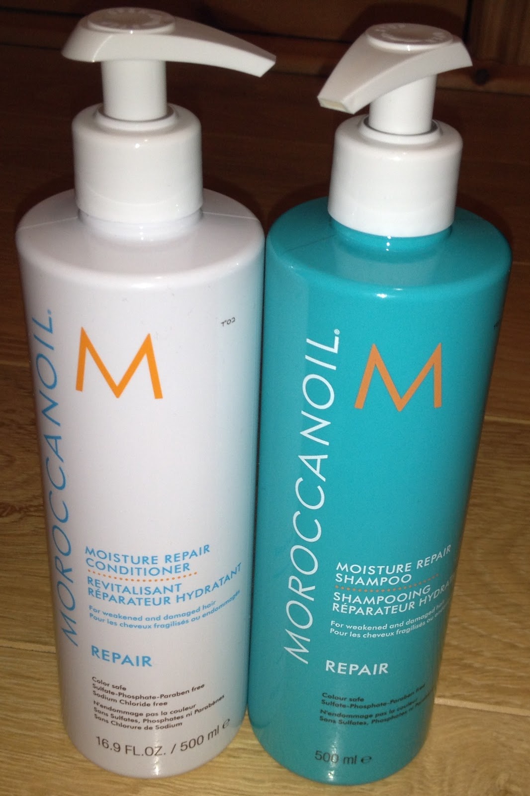 The New World Moroccanoil Repair Shampoo & Conditioner