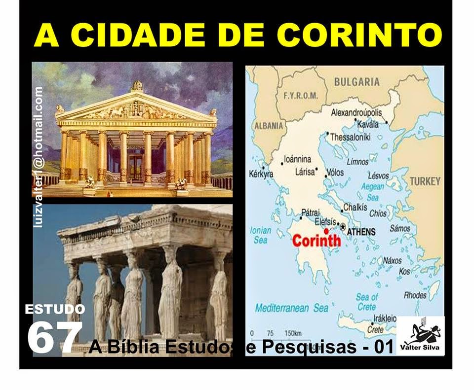 BÍBLIA ESTUDOS E PESQUISAS A CIDADE DE CORINTO