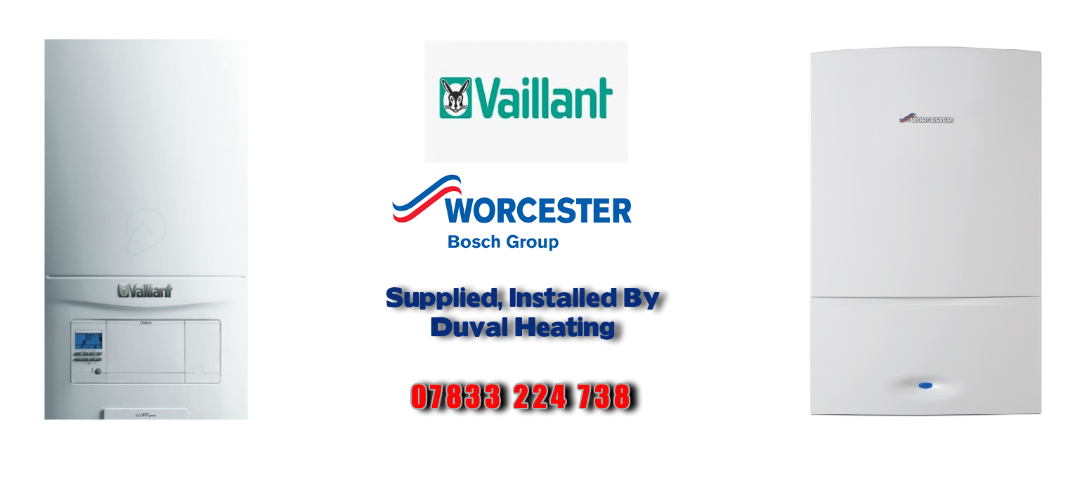 Duval Heating Vaillant or Worcester Boilers