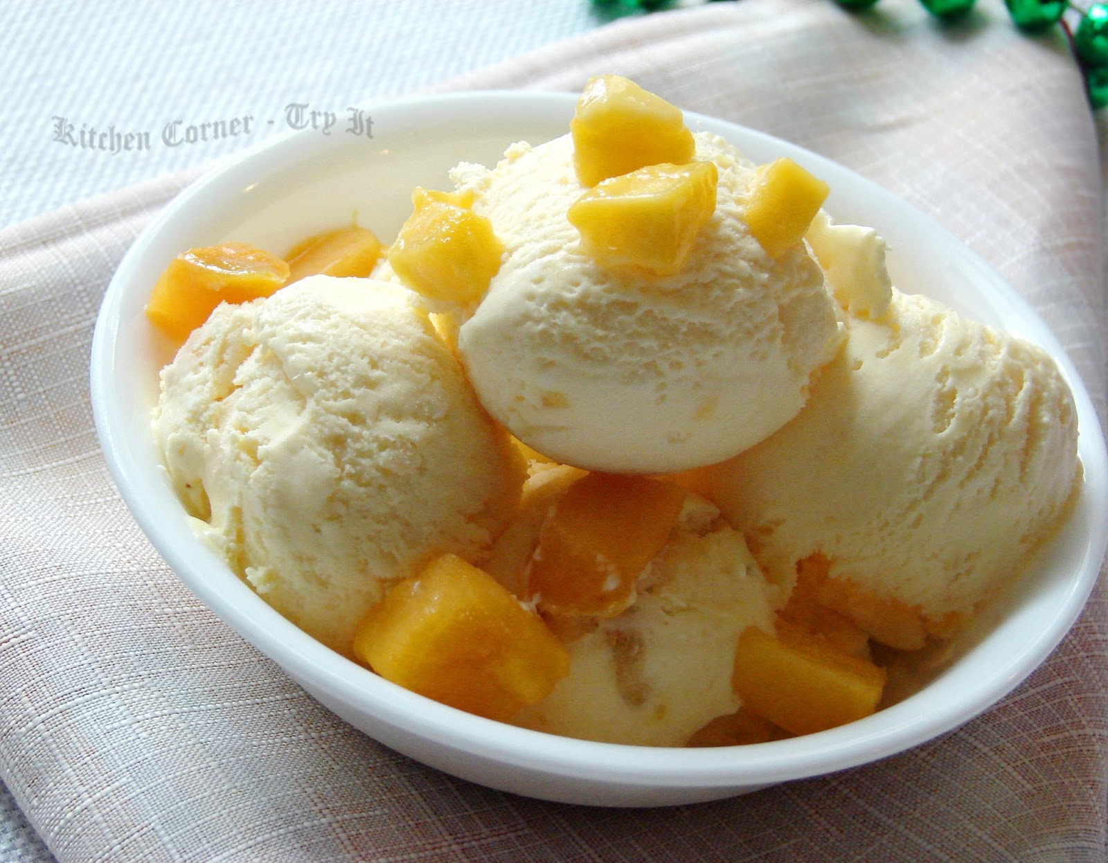 Mango Ice Cream
