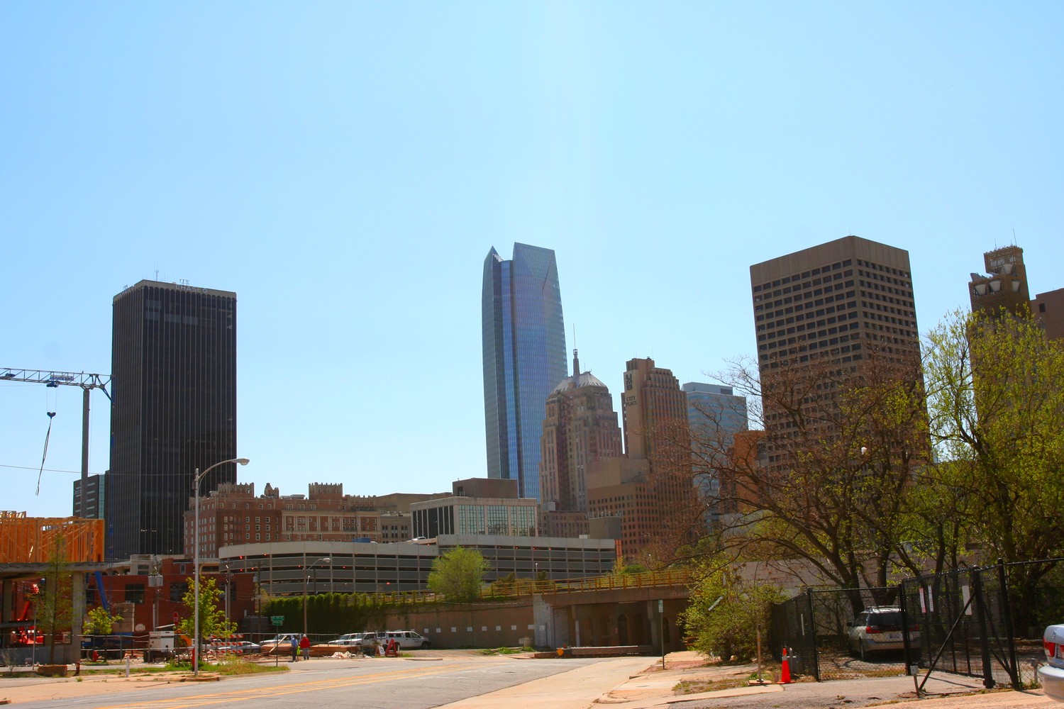 Downtown Oklahoma City And National Memorial
