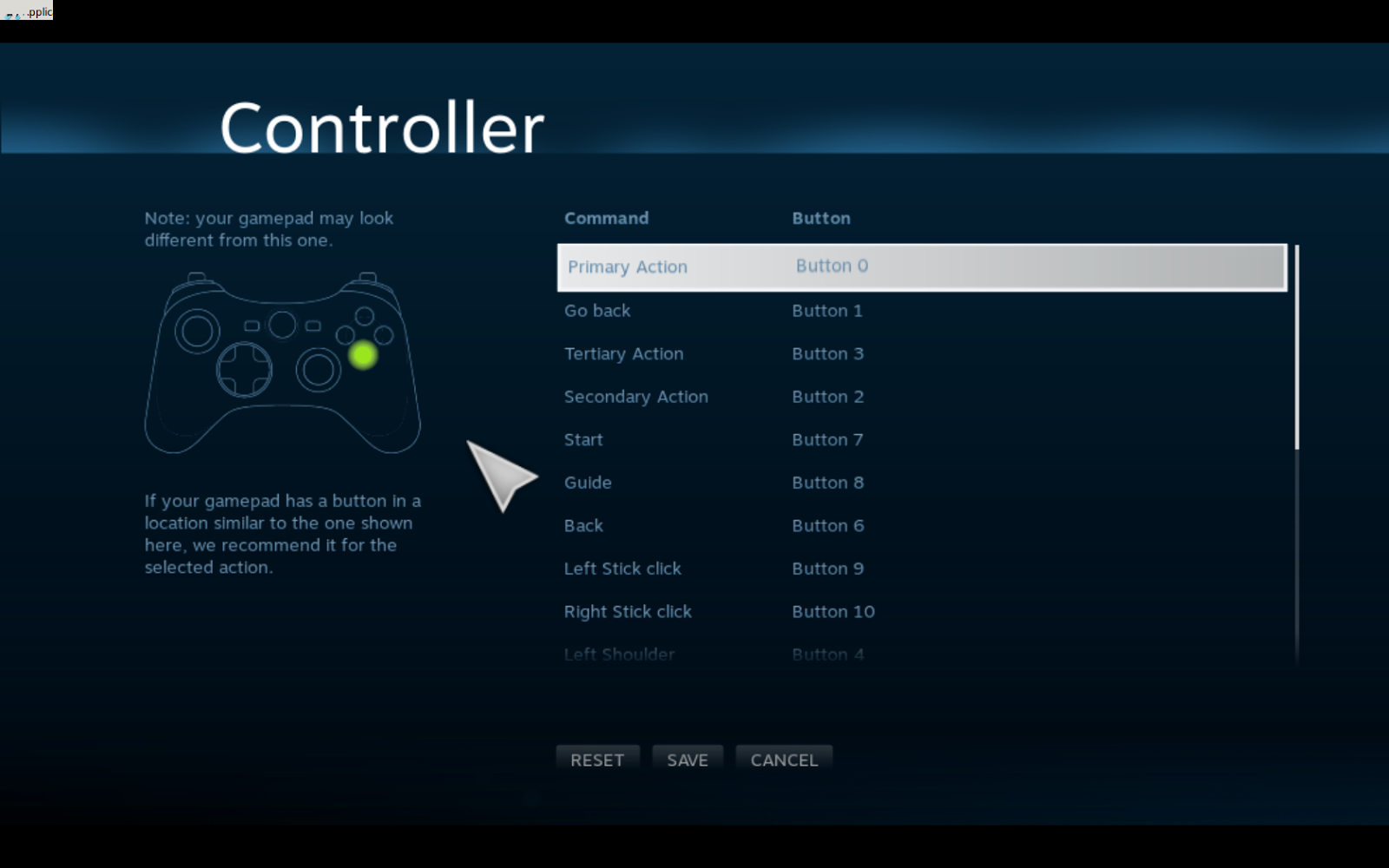 Steam Xbox Controller
