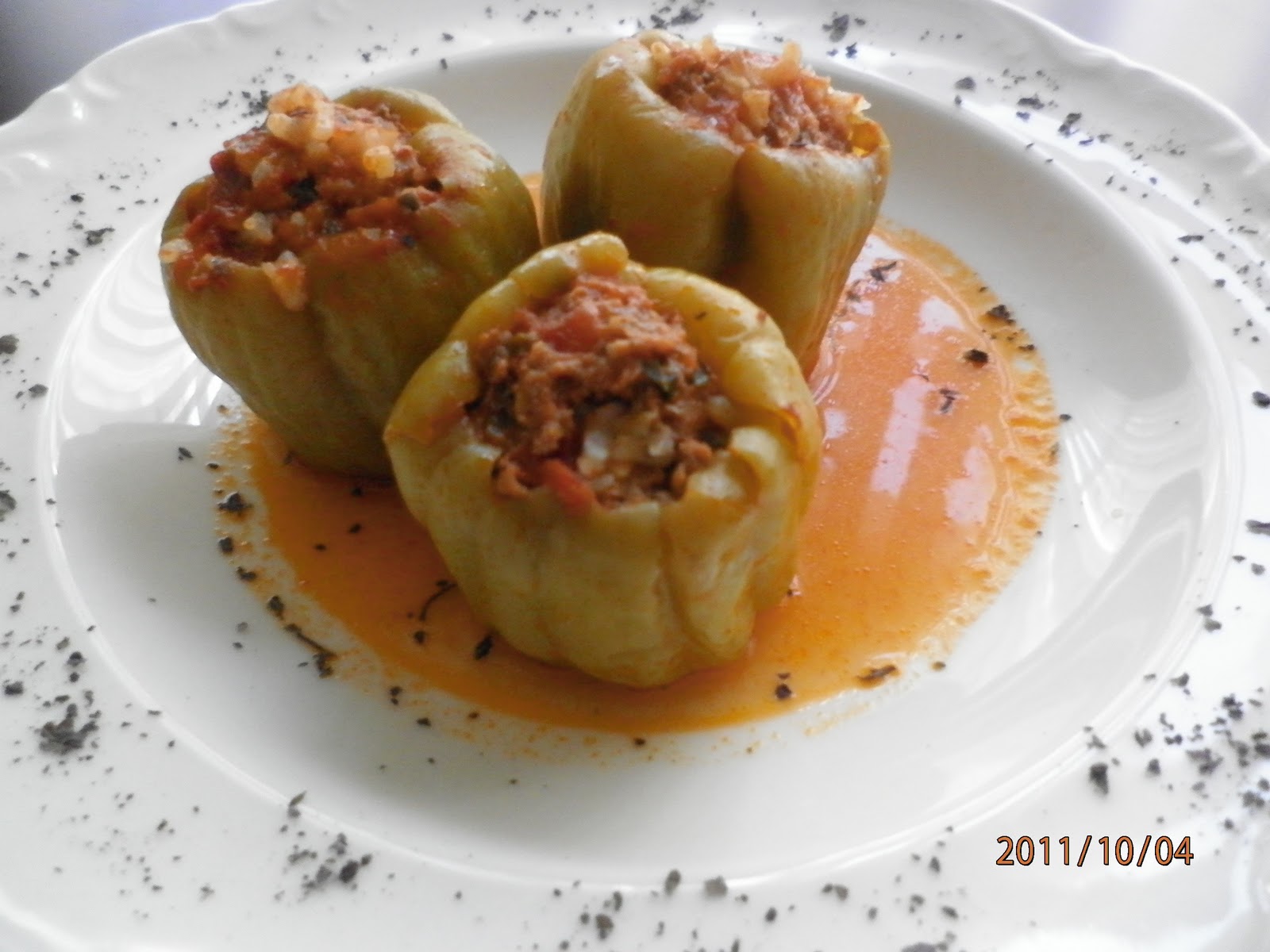 Barni�nin Mutfağı Reyhanlı,etli biber dolması