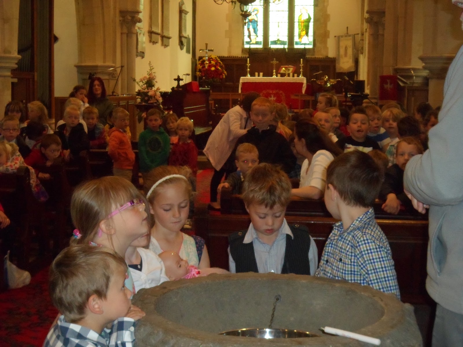 Maesyblog Christening at Llantrisant Church