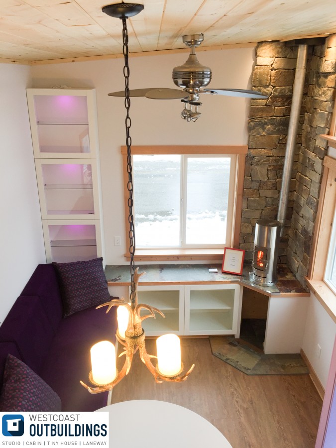 TINY HOUSE TOWN The Skookum Tiny House (365 Sq Ft)