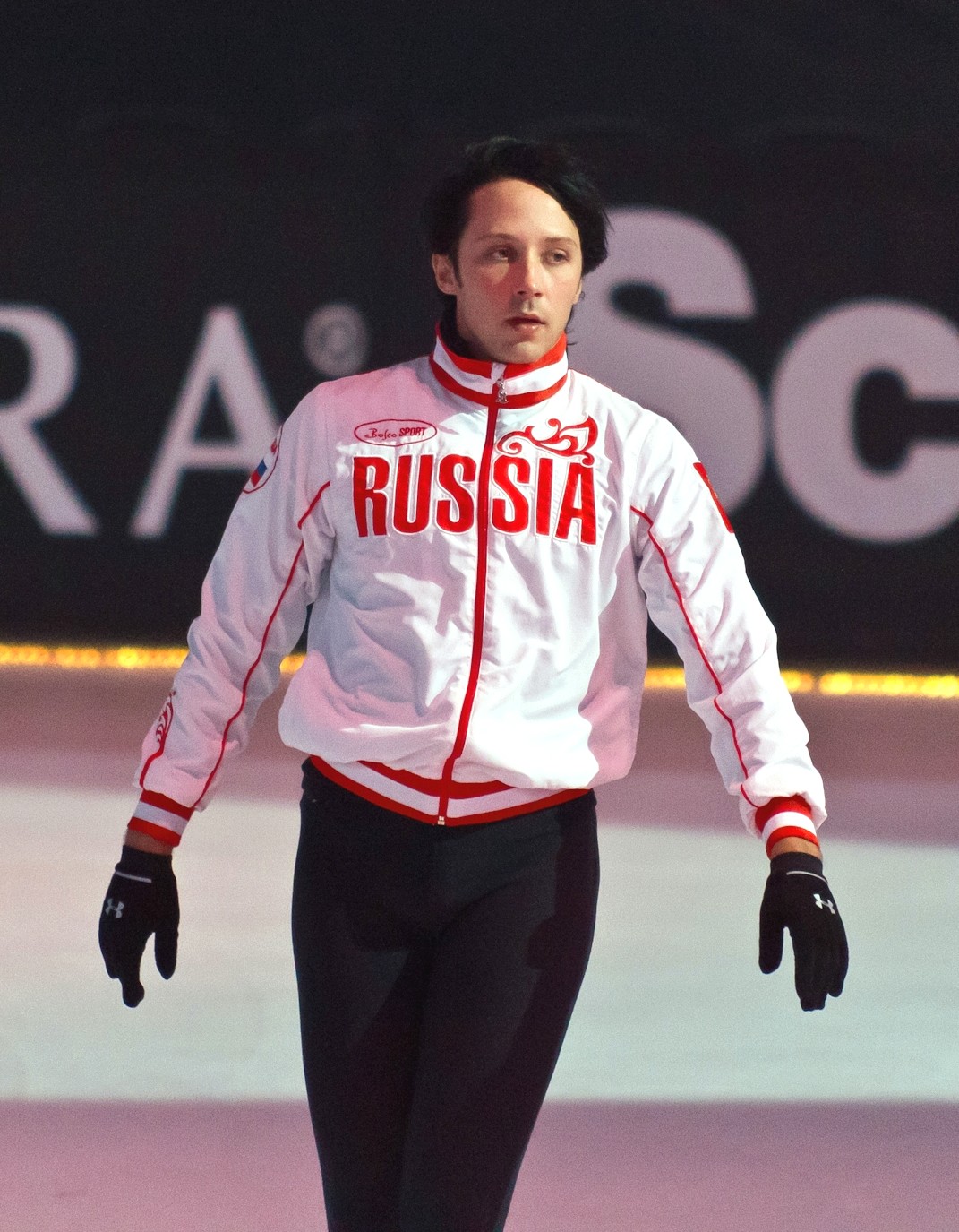 Джонни Вейр на льду