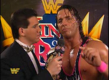 WWF / WWE - King of the Ring 1994: Todd Pettengill interviews WWF Champion Bret 'The Hitman' Hart