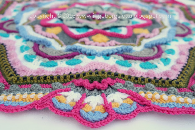 Mandala madness CAL 2016 part 8 crochet