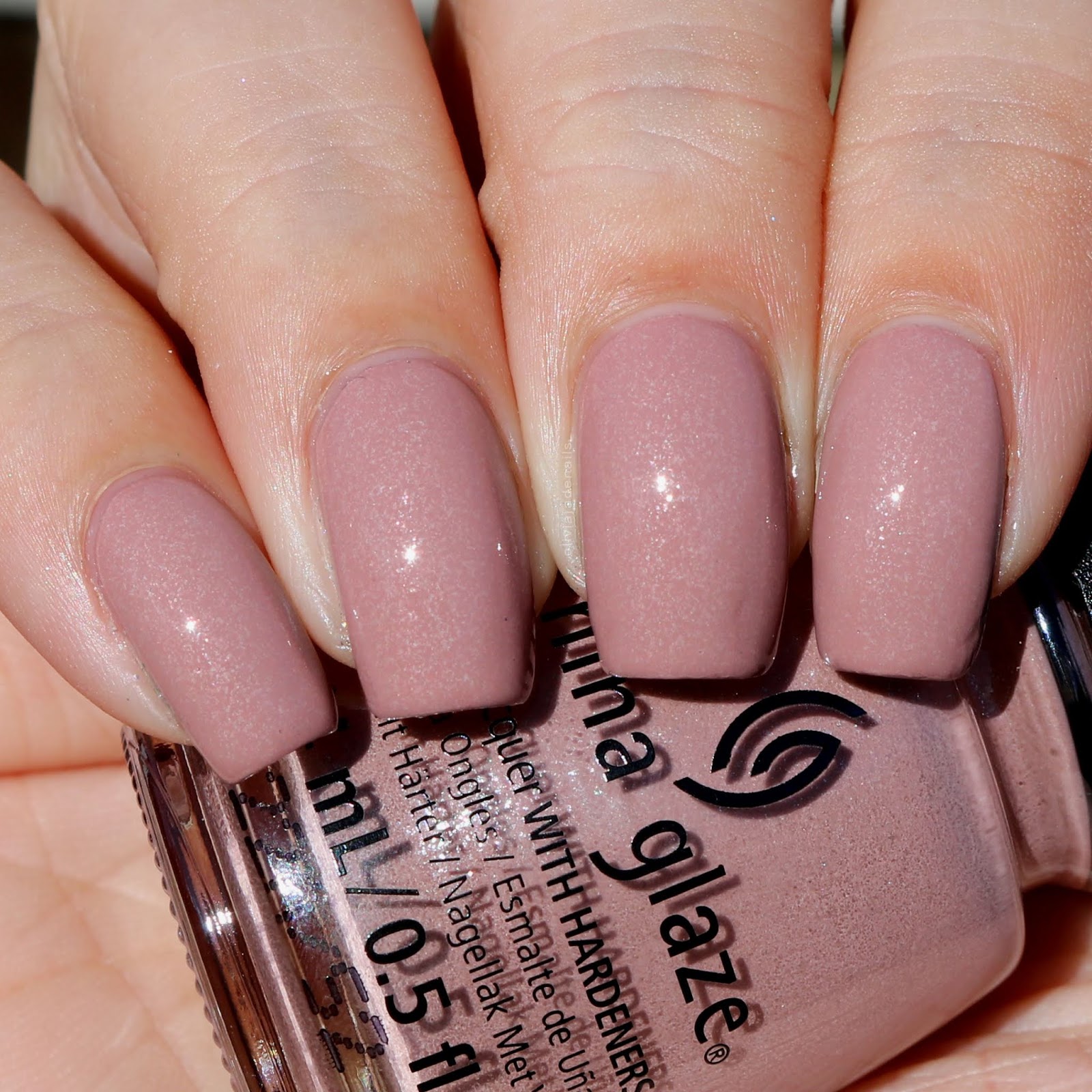 China Glaze Beach Buff swatched by Olivia Jade Nails