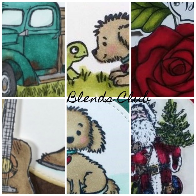Stampin'Up! Blends Club, Frenchie Blends, Alcohol Markers,