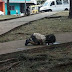 Thirsty girl licks water from dirty PUDDLE on hands and knees in heartbreaking picture shocking the world