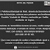 Nota de Pesar da Prefeitura de Mairi-BA