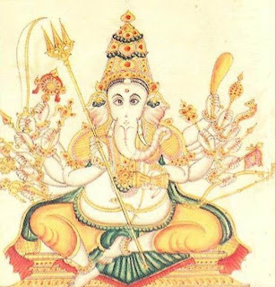 Veera Ganapati the Warrior Form of Lord Ganesha