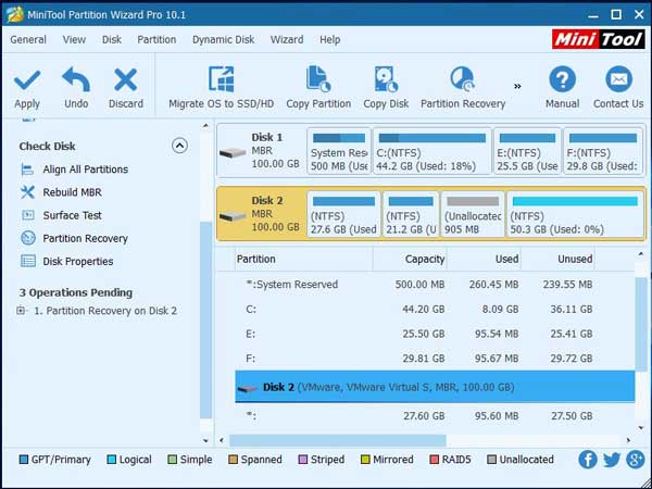 cara merubah format file system RAW menjadi ntfs