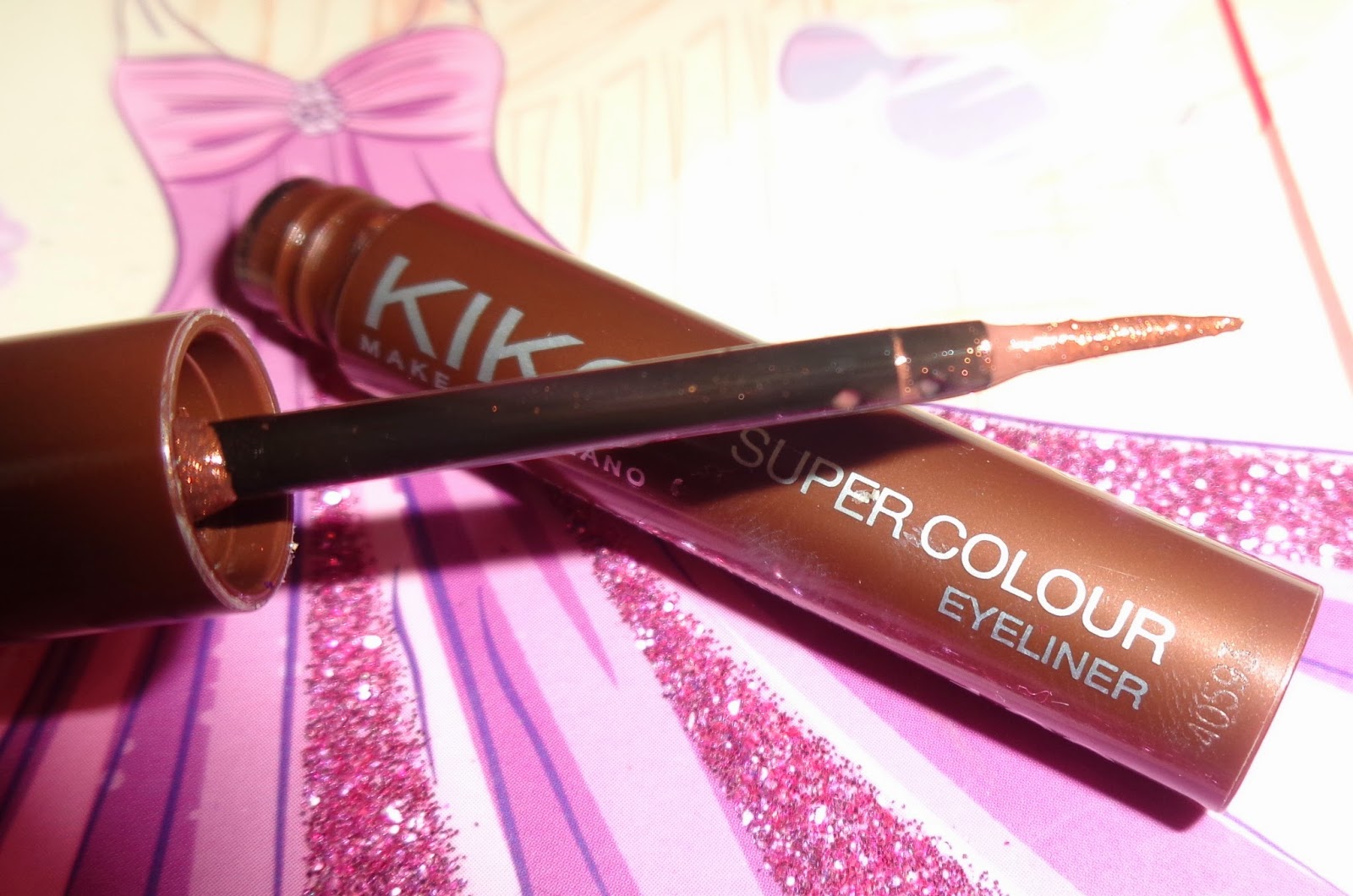 KIKO super color eyeliner 102 bronze Wszystkie moje bziki