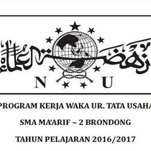 Program kerja tata usaha sekolah doc