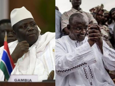 e Video: Gambian president follows GEJ's footstep, calls his opponent on phone to concede defeat after presidential election