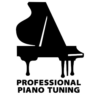 professional piano tuning black grand piano