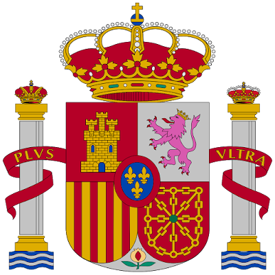 Logo Gambar Lambang Simbol Negara Spanyol PNG JPG ukuran 400 px