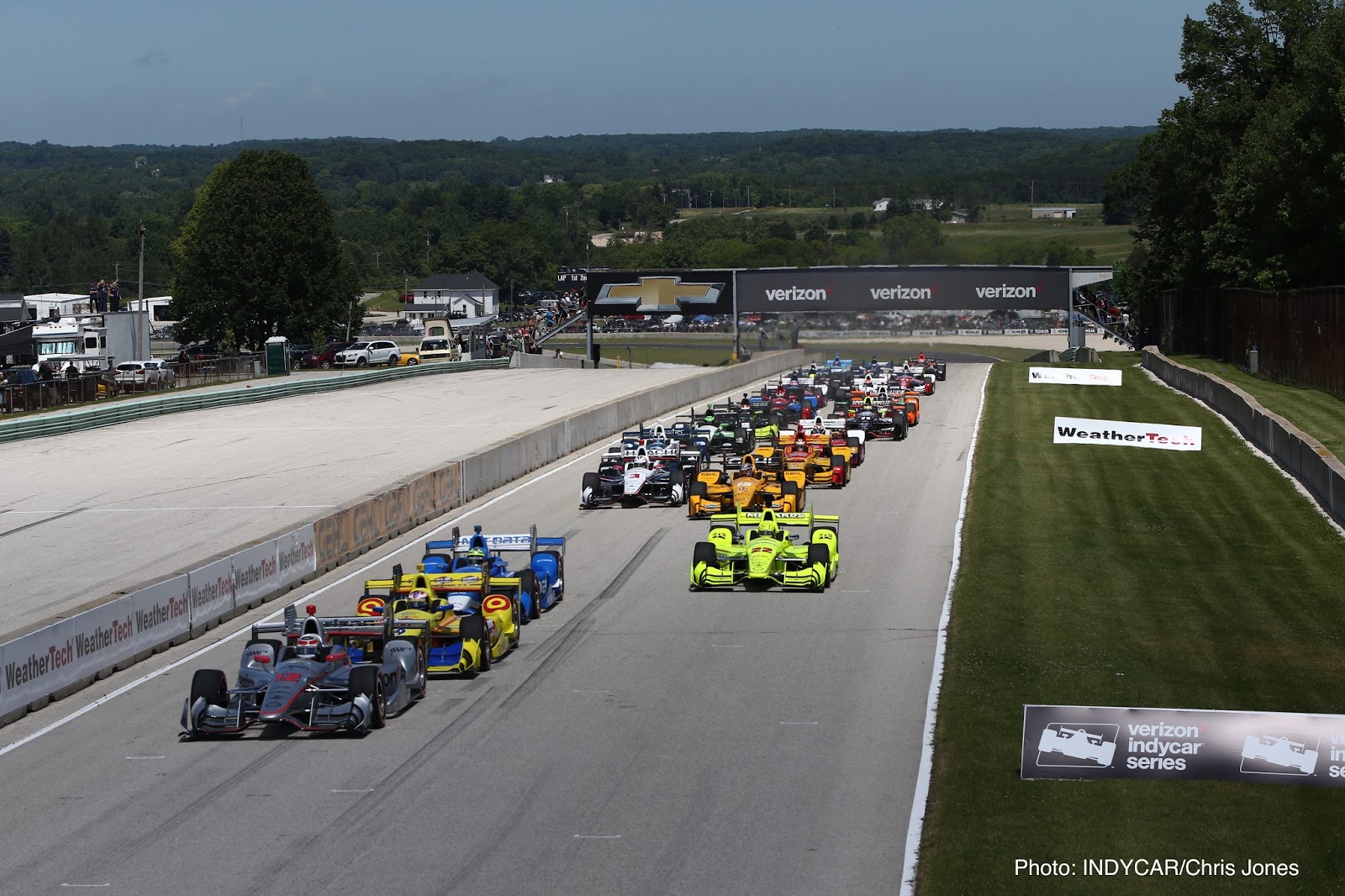 For The Love of Indy Track Walk Road America 2017