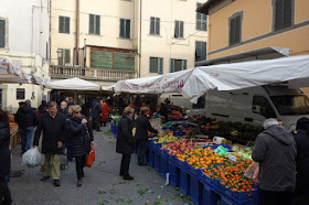Pescia, Italy, fresh food markets