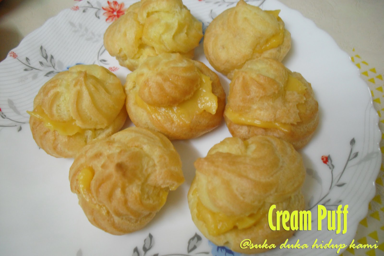 Cream Puff Resepi