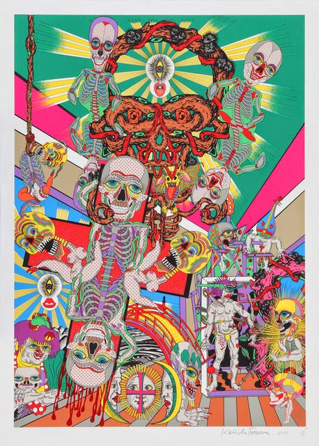 Psychedelic Pop Art by Keiichi Tanaami