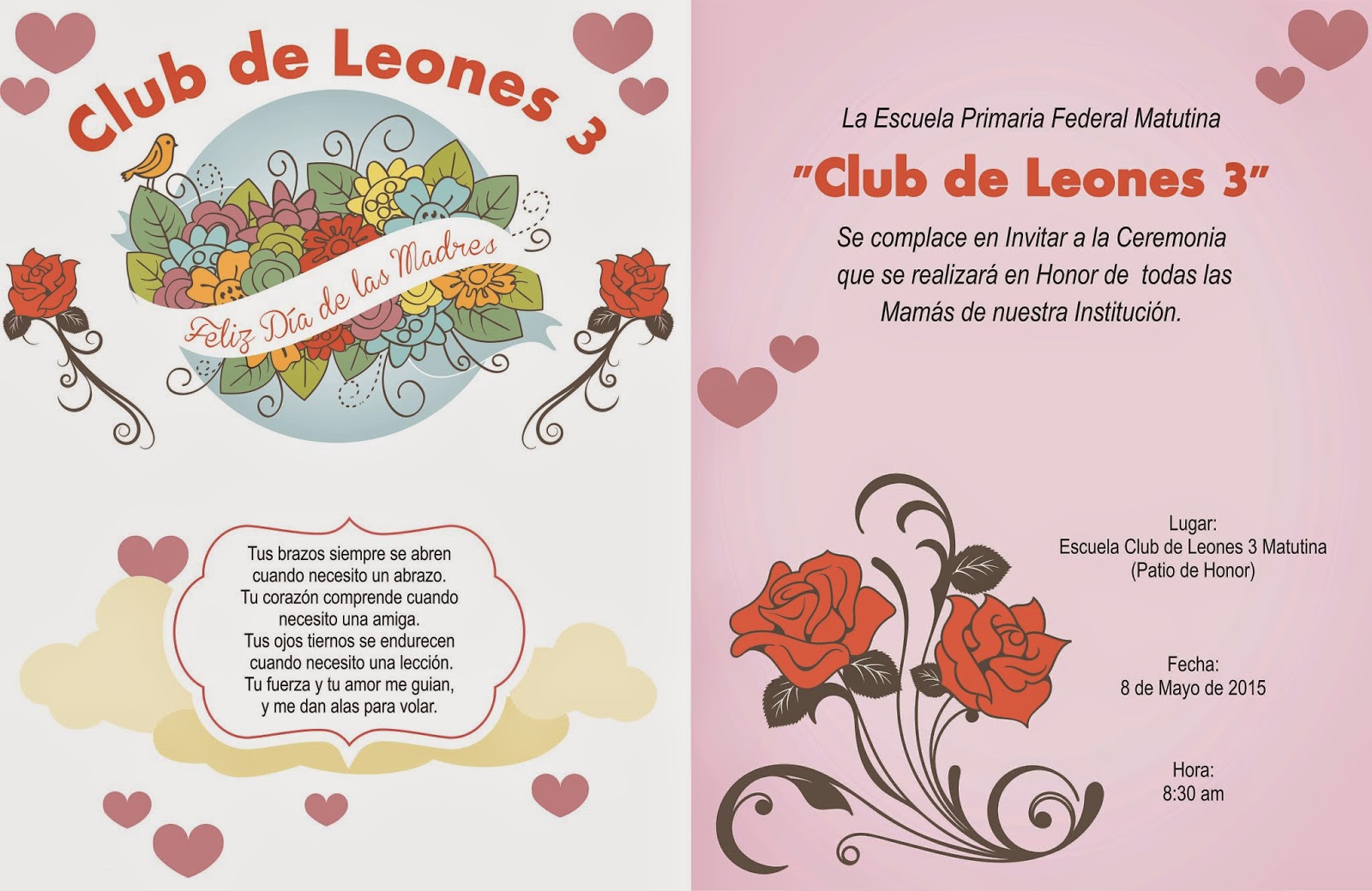 Club De Leones 3 10 De Mayo Dia De Las Madres
