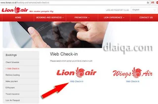 Lion Air Web Check-in