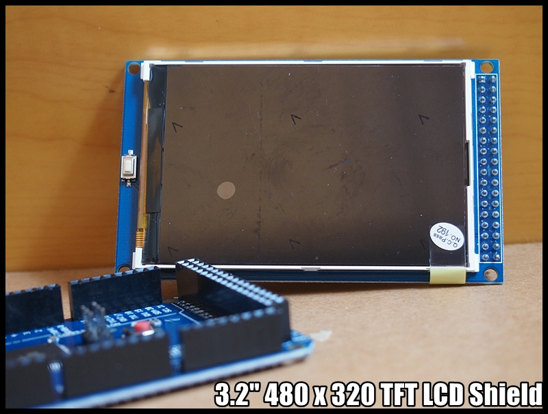 Arduino-er: 3.2" 480 x 320 TFT LCD Shield, install UTFT library and ...
