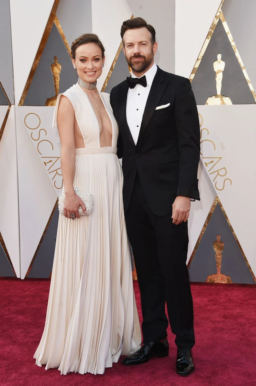Olivia Wilde wears revealing Valentino to the Oscars 2016