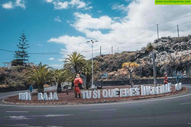 Breña Baja se defiende ante las críticas de gasto por la decoración de la rotonda "del Pulpo"