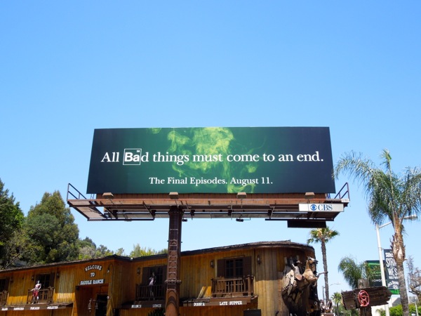 Breaking Bad final episodes billboard Breaking Bad season 6 billboard