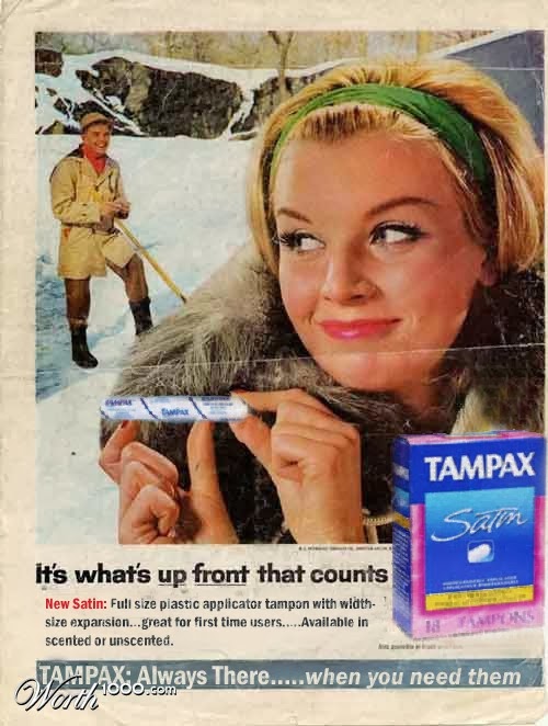 Period Fairy Throwback Thursday Vintage Pads and Tampons Ads