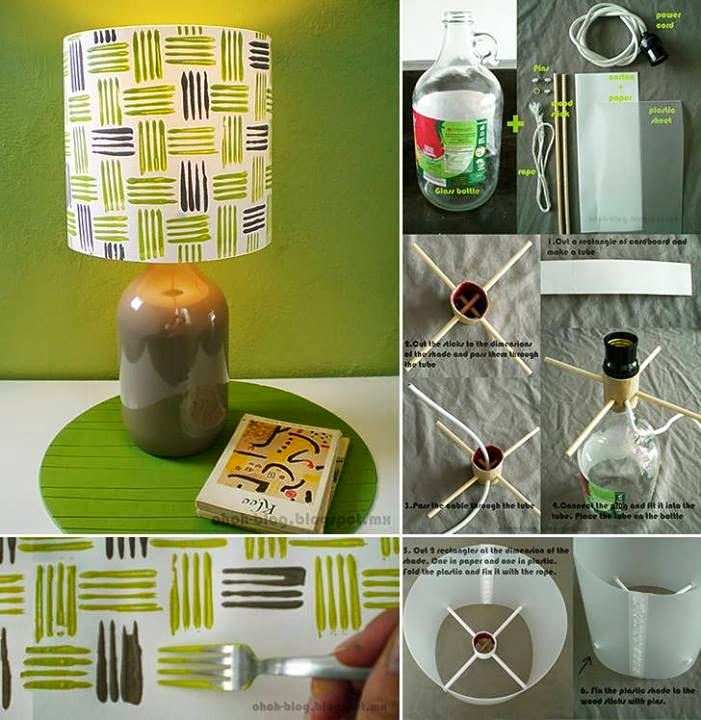 Decor tipo DIY luminaria