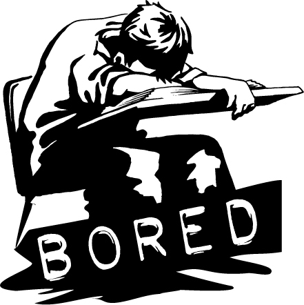 Sulaiman: Is bored of being bored