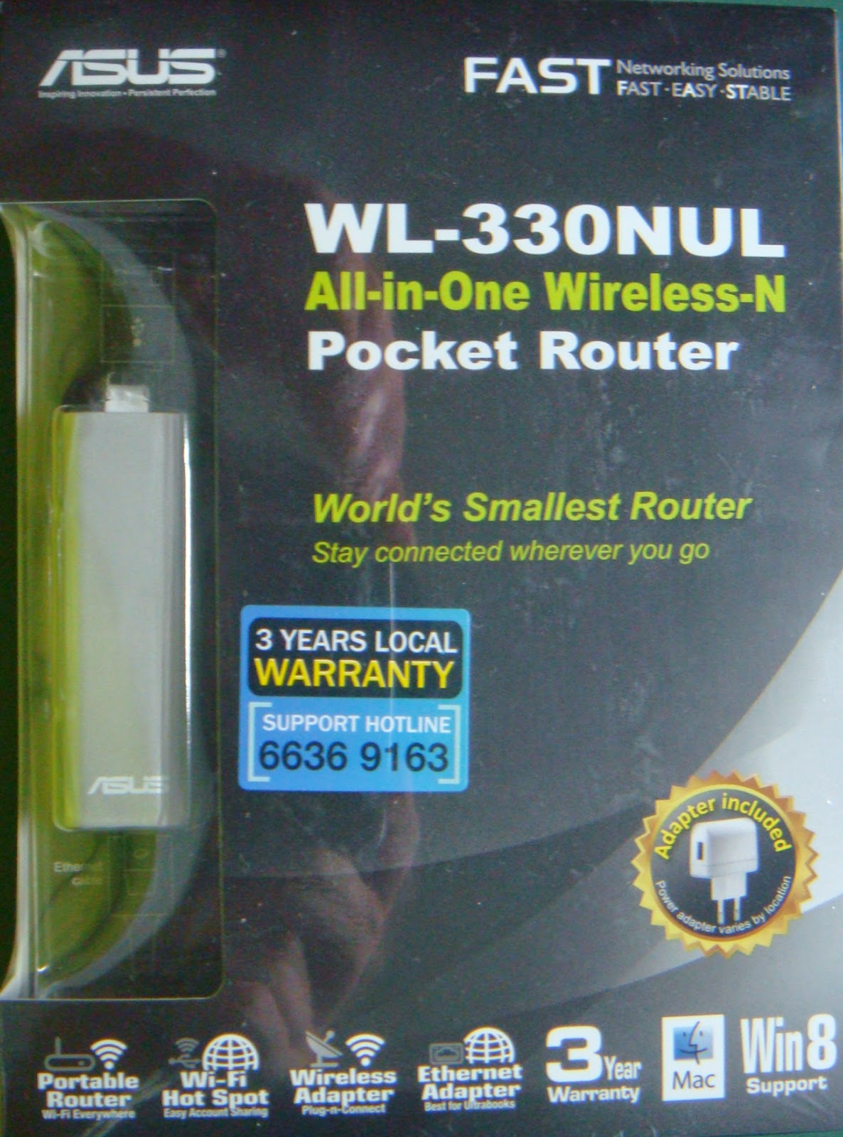 PC Parts and Accessories: Travel Essentials: Asus All-In-One Wireless N ...