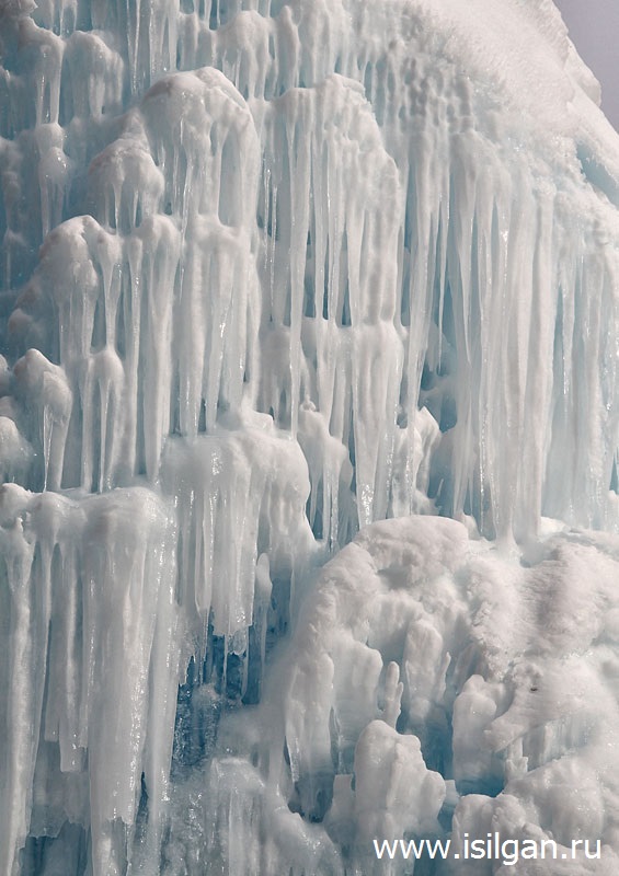 Ледяной фонтан 2017. Национальный парк "Зюраткуль". Челябинская область
