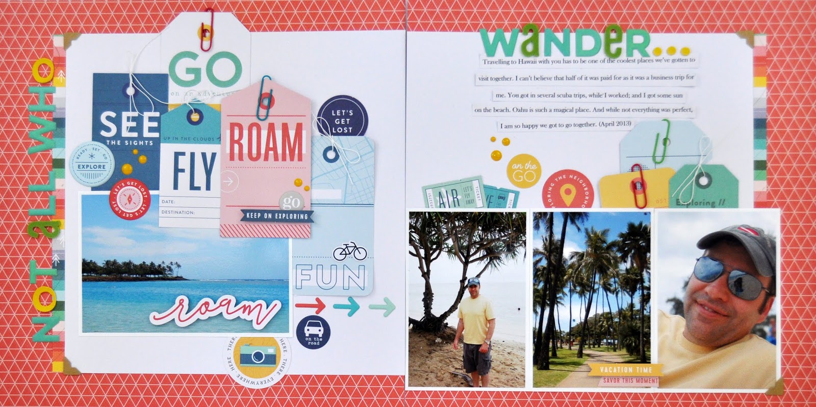 How to Use Up Extra Letter Stickers on a Scrapbooking Layout