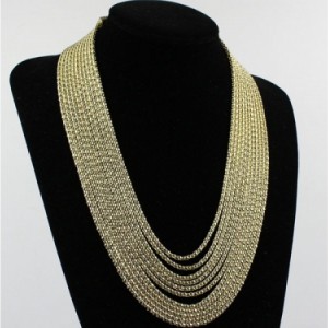 Collana multifilo in oro Saldi Gioielli bijoux Donna