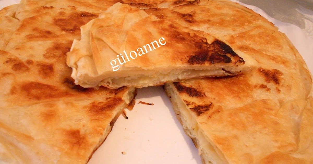 OCAKTA TAVA BÖREĞİ GÜLO ANNE MUTFAKTA
