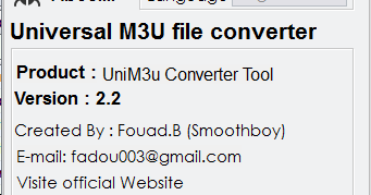 TÉLÉCHARGER UNIM3U CONVERTER ZIP