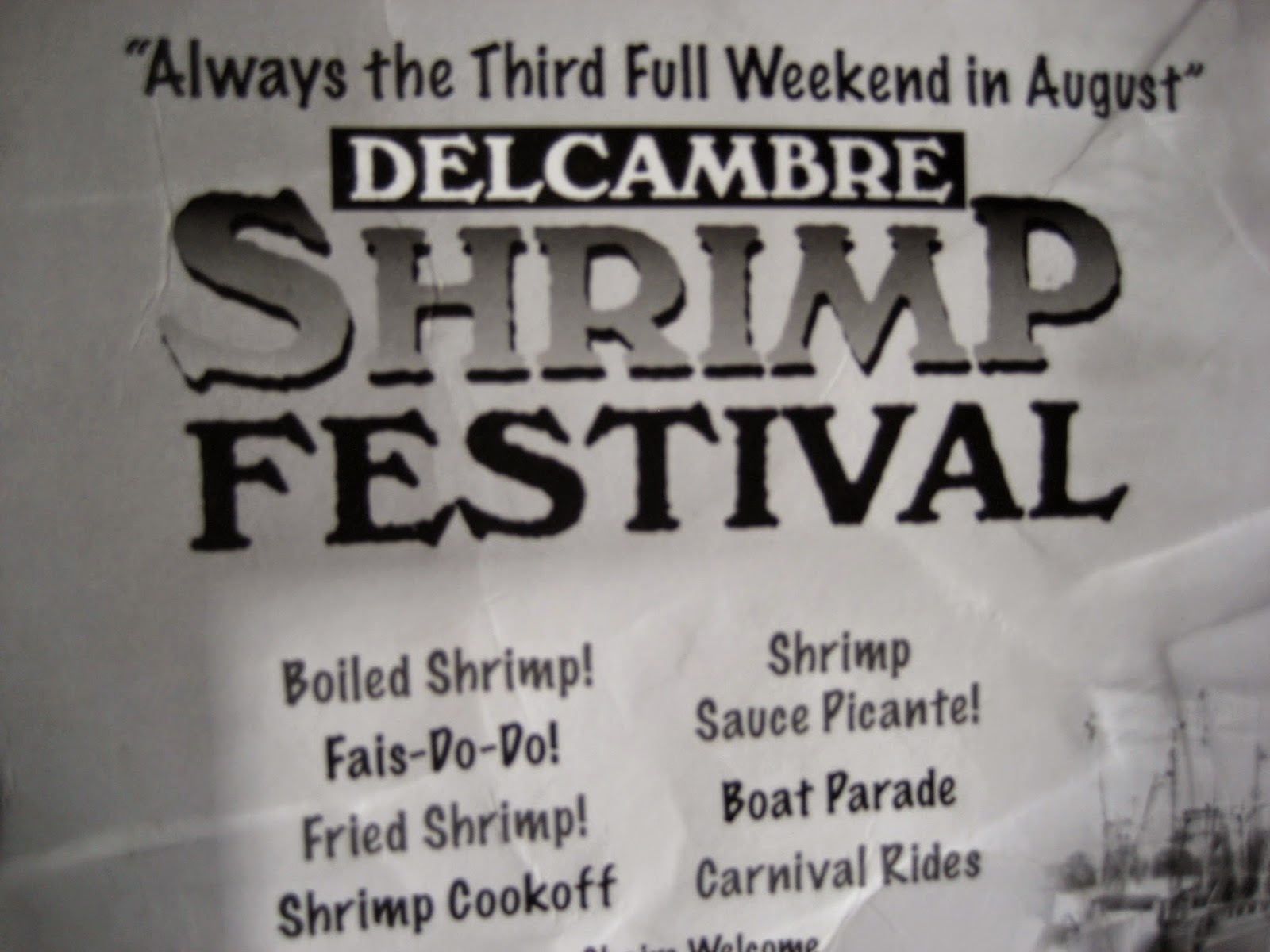Living Rootless Delcambre, Louisiana The Shrimp Festival 2014