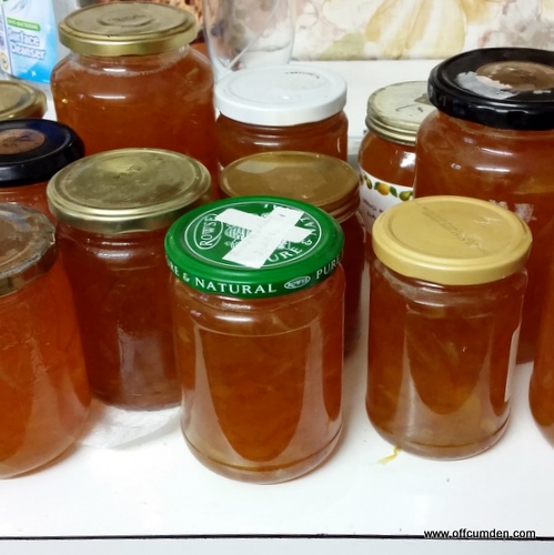 jars of marmalade